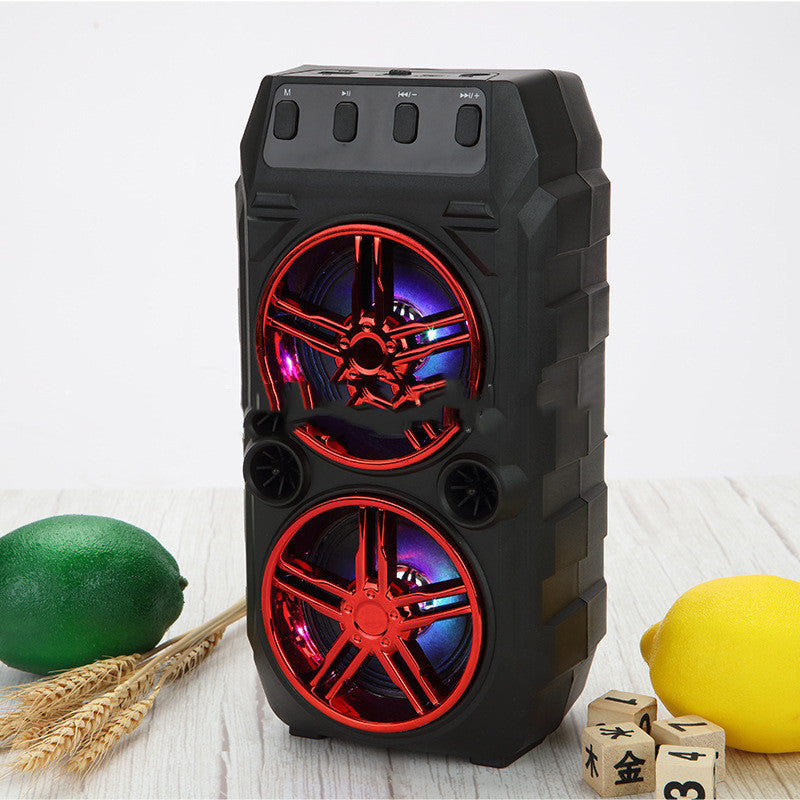 Wireless Bluetooth Speaker – Dual Drivers, Rugged & Portable for All Adventures