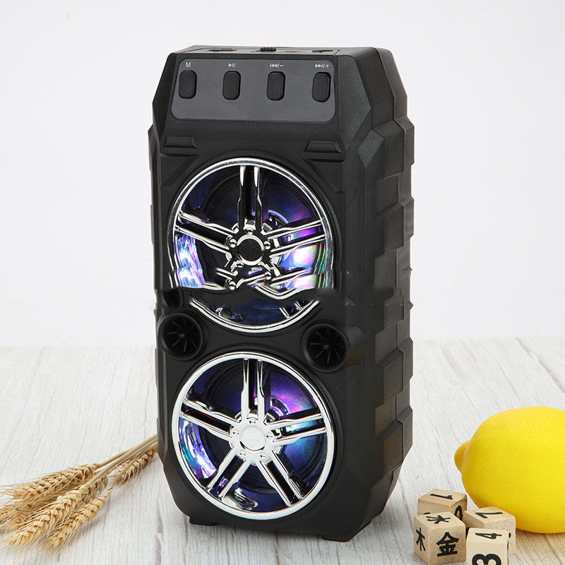 Wireless Bluetooth Speaker – Dual Drivers, Rugged & Portable for All Adventures
