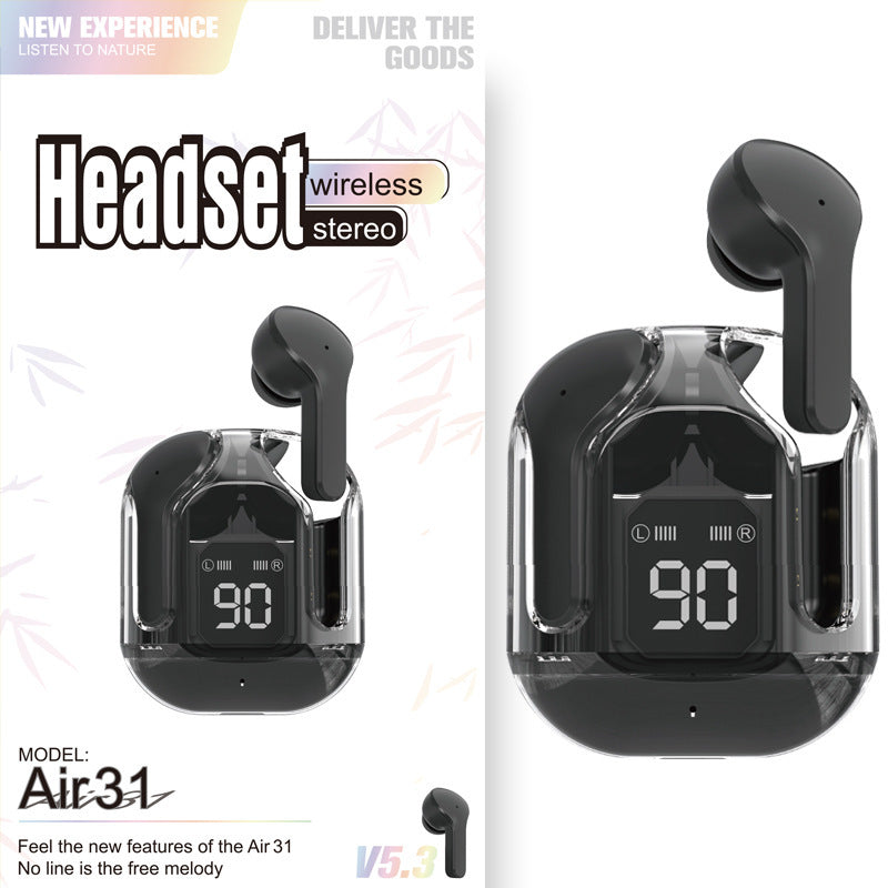 Mini Transparent Bluetooth Headset