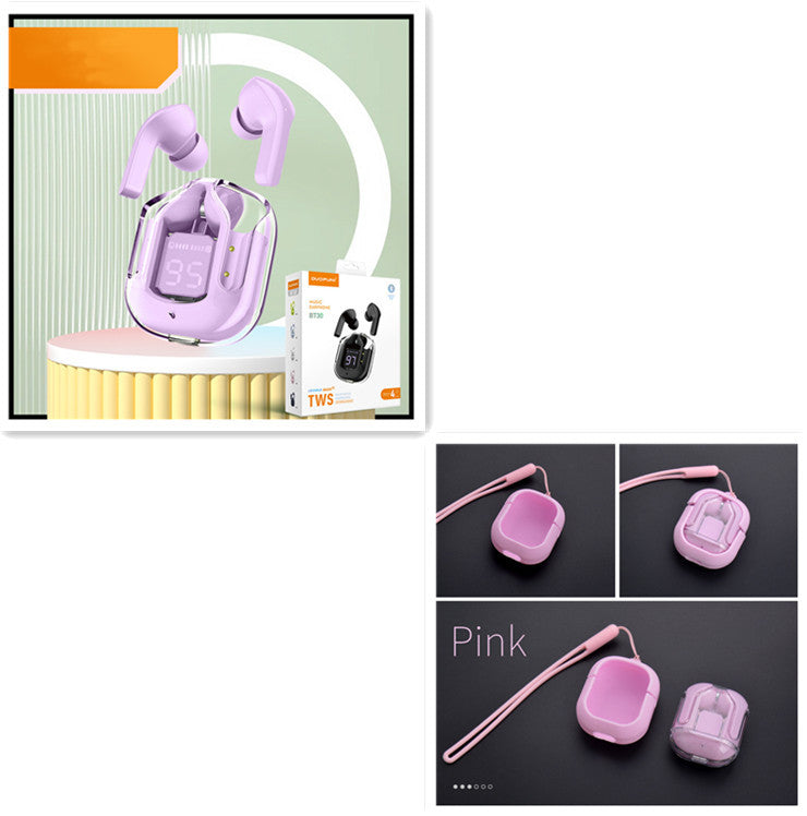 Mini Transparent Bluetooth Headset