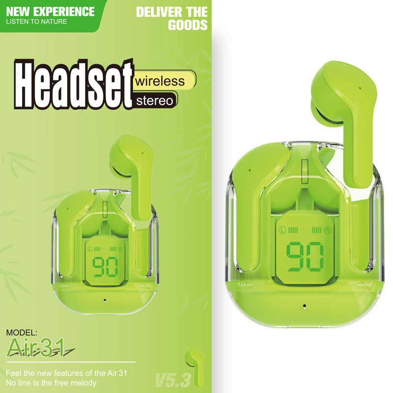 Mini Transparent Bluetooth Headset