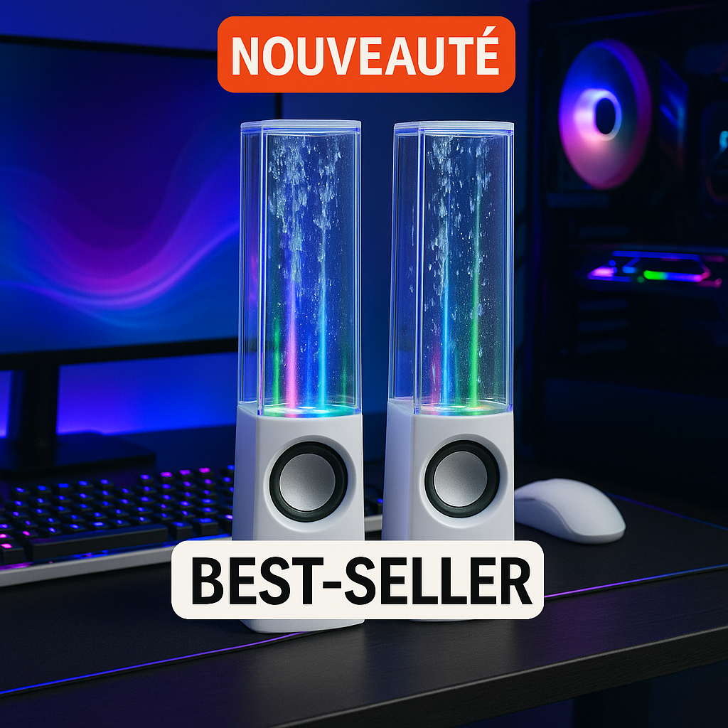 Wireless Dancing Water Speaker LED Light Fountain – Visualize Your Music