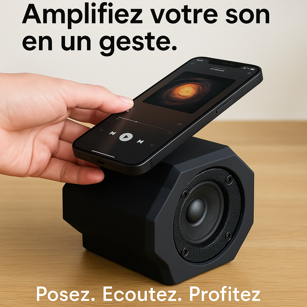 Smart Magnetic Resonance Speaker