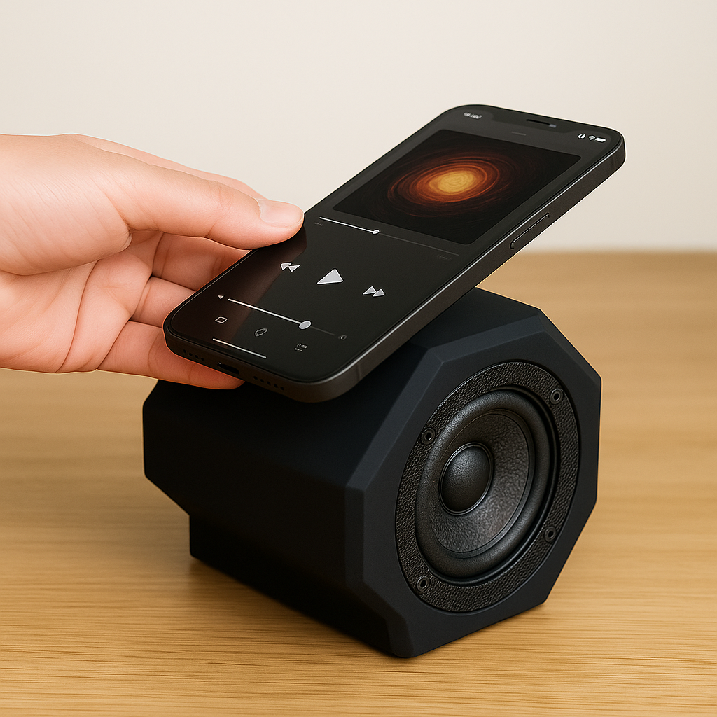 Smart Magnetic Induction Resonance Speaker – Effortless Sound Amplification